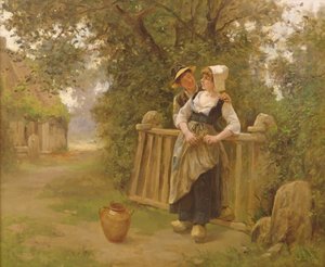 Rusztikus udvarlás alkotó: Eugene Leon Labitte